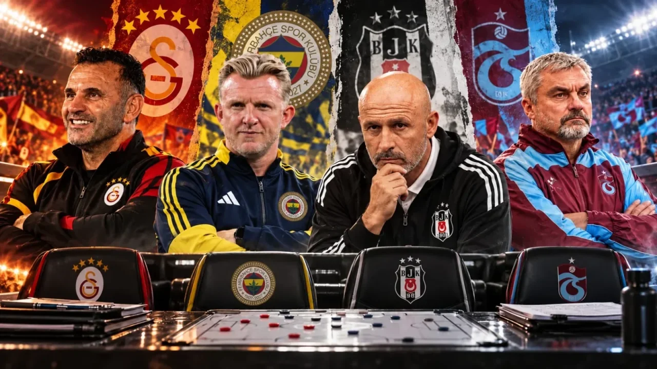 Dört büyüklerde teknik direktör bilançosu: 10 yılda kimler geldi, kimler gitti?